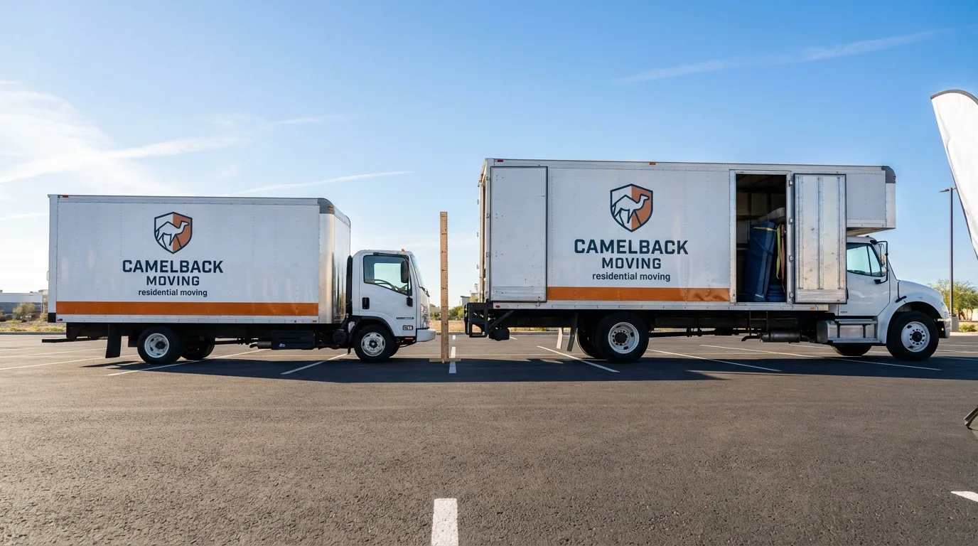 Moving truck size capacity guide in West Grove